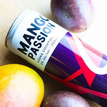 MANGO PASSION VODKA COCKTAIL - 4PK