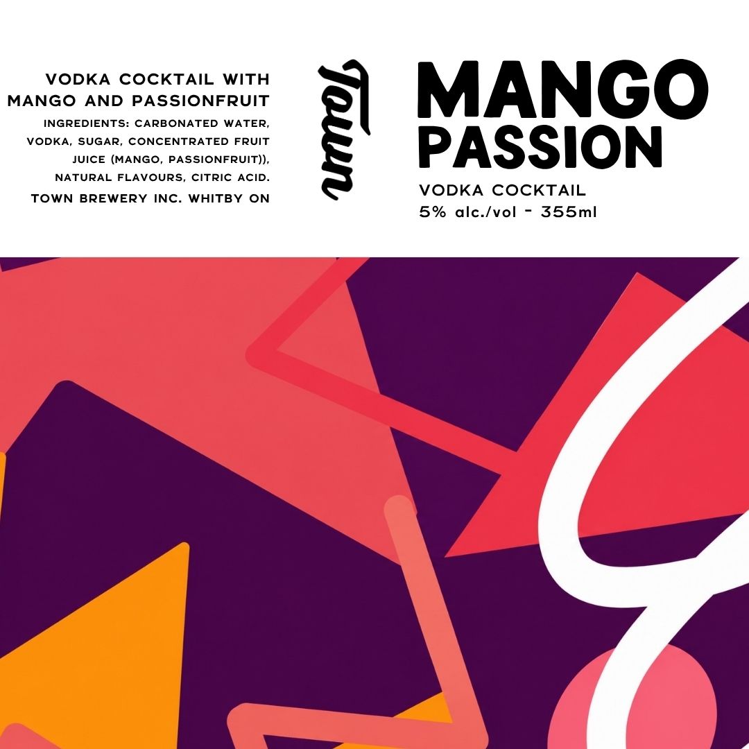 MANGO PASSION VODKA COCKTAIL - 4PK