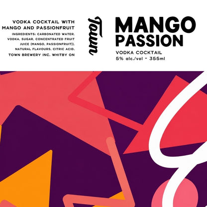 MANGO PASSION VODKA COCKTAIL - 4PK